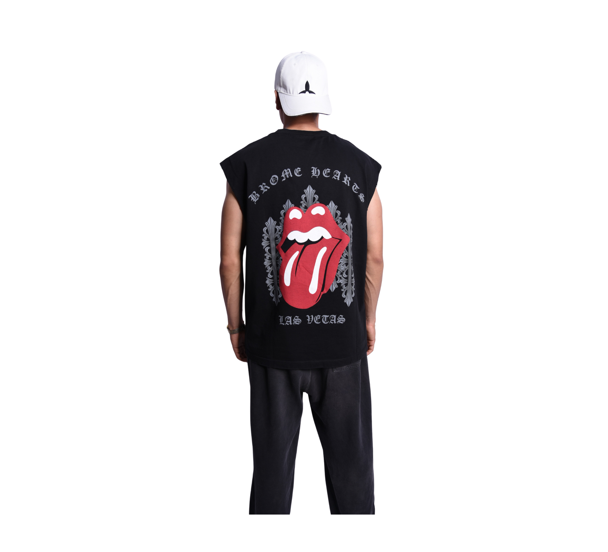 T-SHIRTS SLEEVELESS KROM HEARTS