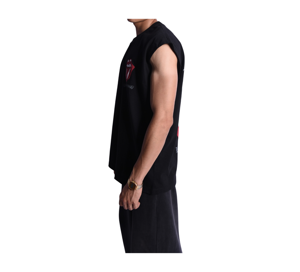 T-SHIRTS SLEEVELESS KROM HEARTS