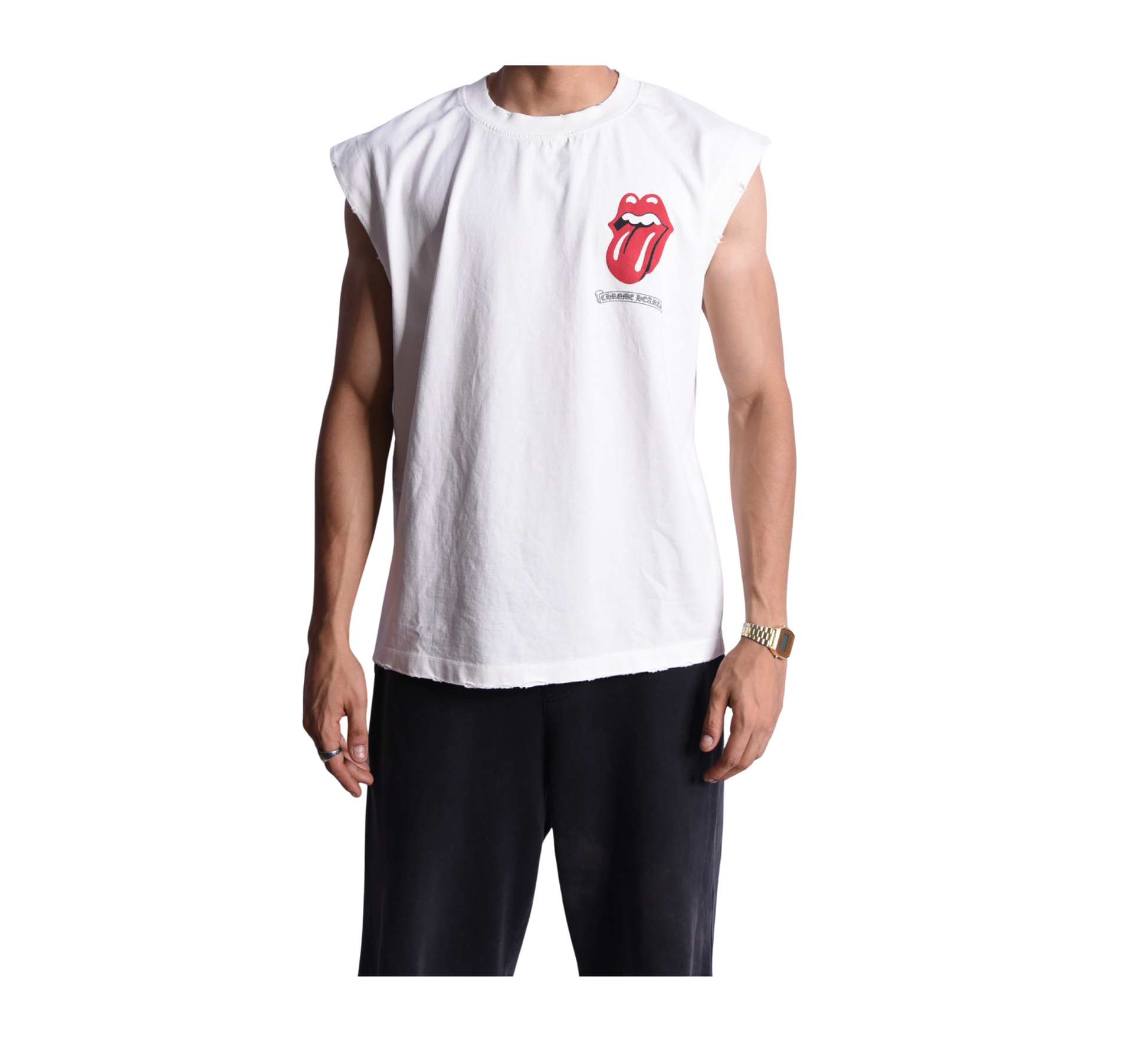 T-SHIRTS SLEEVELESS KROM HEARTS