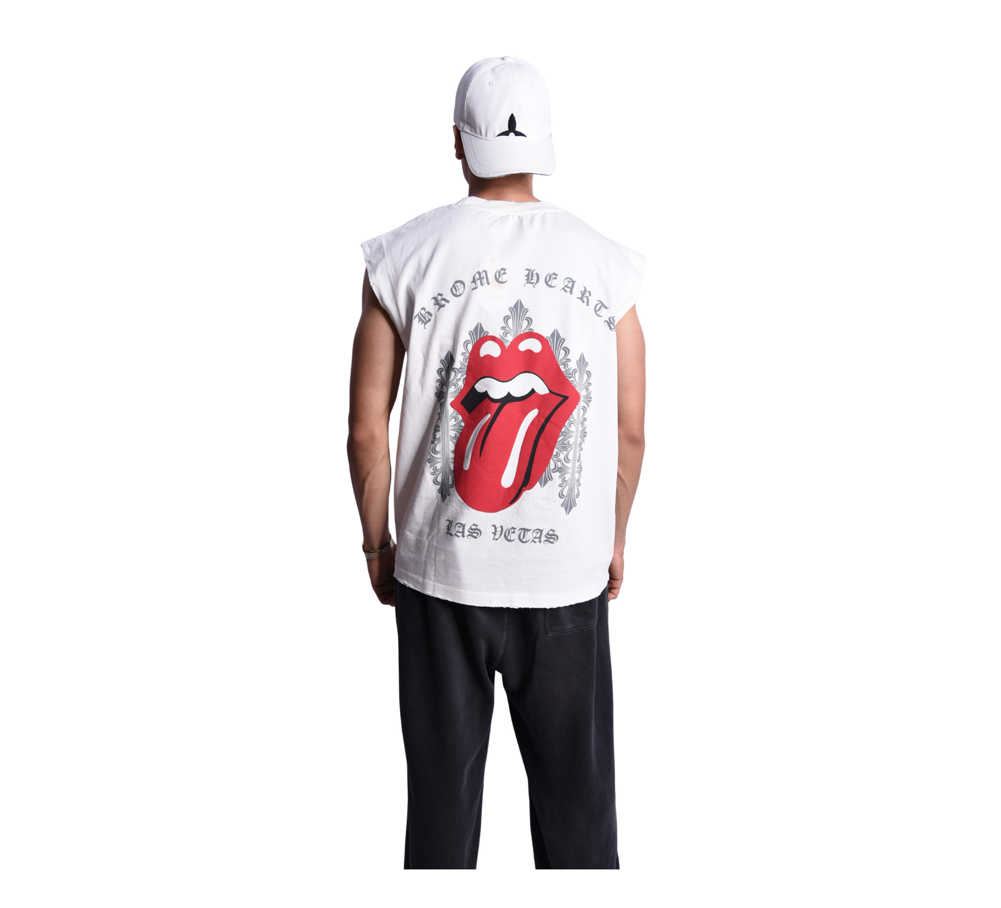 T-SHIRTS SLEEVELESS KROM HEARTS